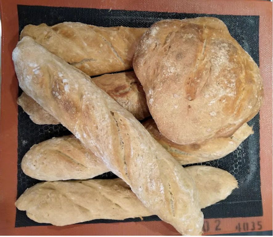 Pain…la recette la plus facile!…Hop! Un coup de baguette magique!