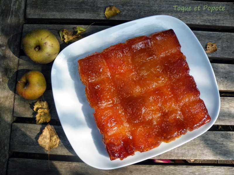Pomme au carré… La tarte tatin inspirée d’une recette de Christophe Michalak
