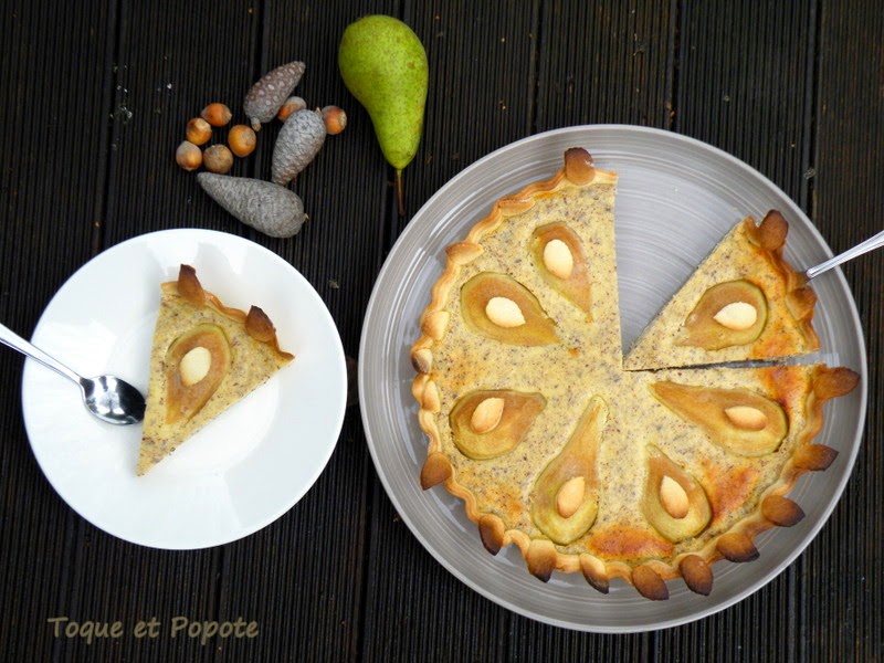 Tarte poire et noisettes… douceur d’automne