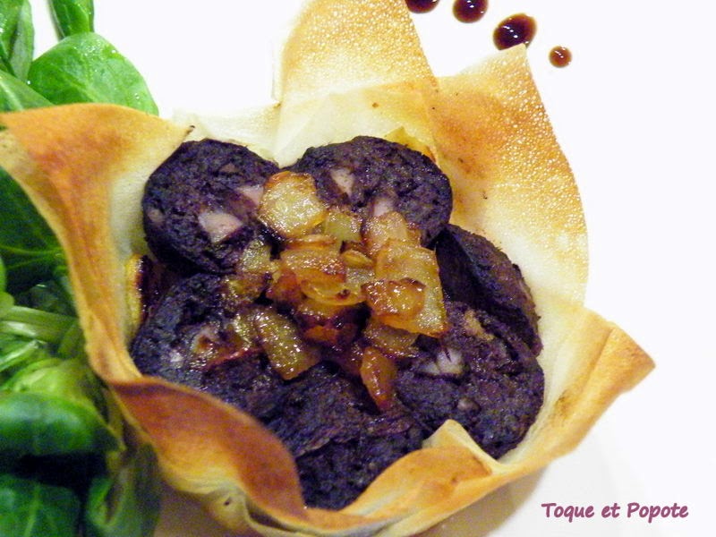 Fleur croustillante au boudin et aux pommes et découverte du…. Roi du boudin !